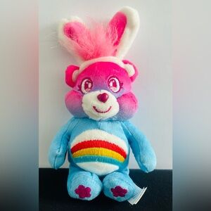 2025 Care Bears Mystery Egg Cheer Bear 6” Plush with Easter Bunny Ears - NWT